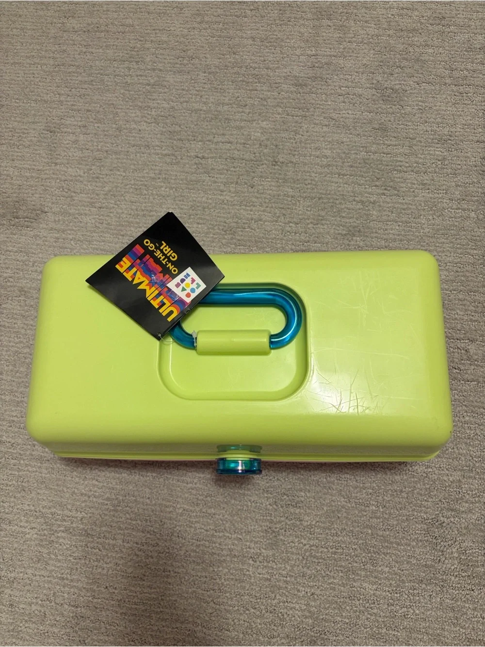 Caboodle XL Ultimate On-The-Go-Girl Lime Green and Pink